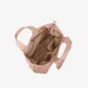 Сумка женская кожаная с двумя парами ручек шоппер средняя Regina Notte Shopper 2771 Светло-розовый - изображение 4