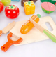 Дерев'яні фрукти та овочі для нарізки в ящику Kinderplay KP8230 - зображення 4