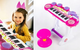 Игровой набор синтезатор пианино с микрофоном табуретом Kinderplay KP8285PIN - изображение 3