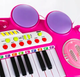 Игровой набор синтезатор пианино с микрофоном табуретом Kinderplay KP8285PIN - изображение 7