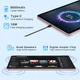 Планшет 11" Full HD Aocwei X800 8+8/256Gb 8 ядер Android 13 8600 mAh Gold - зображення 6
