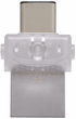 Pamięć flash USB Kingston DataTraveler microDuo 3C 128 GB (DTDUO3C/128GB) - obraz 3