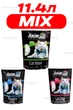 Наповнювач для котів силікагелевий AnimAll Pink Blue Green Mix 3.8 Л упаковка 3ШТ - зображення 1
