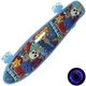 Скейт Profi MS 0749-6 пенни борд 55-14см колеса PU свет d=6см голубой - изображение 2