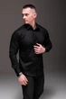 Рубашка R.A. Classic Fitted Black XL чёрная 2042 чер-XL - изображение 1