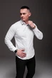 Рубашка R.A. Classic Fitted White M белая 2042 бел-M - изображение 5