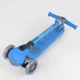 Детский самокат трехколесный Best Scooter BS-38603 Голубой со складной конструкцией для мальчика - изображение 5