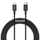 Кабель Baseus Type-C - Lightning 2метра PD 20W Superior Black (CATLYS-C01) - изображение 4