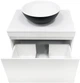 Тумба подвесная ADAMANT Astra W 70 с умывальником Kreis Black Matte/White Glossy - изображение 4