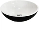 Тумба подвесная ADAMANT Astra W 70 с умывальником Kreis Black Matte/White Glossy - изображение 10
