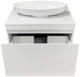 Тумба подвесная ADAMANT Astra W 70 с умывальником Andere New White - изображение 4