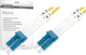 Patchcord światłowodowy Digitus LC/UPC - LC/UPC Multimode 09/125 OS2 Duplex 10 m Yellow (DK-2933-10) - obraz 1