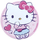 Бейдж на липучці Kite Hello Kitty Рожевий (HK24-3011-3) - зображення 2