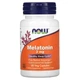NOW Мелатонин, Melatonin 3 мг - 60 капсул (733739032553) - изображение 1