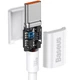 Дата кабель Baseus Superior Series Fast Charging Type-C to Type-C PD 100W (1m) (CATYS-B) Белый - изображение 4
