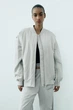 Куртка бомбер Zara 4432/729 XS Серый - изображение 1