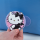 Бейдж на липучці Kite Hello Kitty Рожево-чорний (HK24-3011-4) - зображення 4