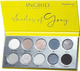 Paleta cieni do powiek Ingrid Shades Of Gray 10 kolorów 15 g (5902026664103) - obraz 1