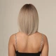 Женский парик каре EASIHAIR Wigs-LC1052-3 короткие прямые синтетические волосы с челкой Blond Ombre "P" (79499692) - изображение 3