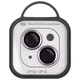 Защитное стекло Epik Metal Classic на камеру (в упак.) для Apple iPhone 14 (6.1") / 14 Plus (6.7") Фиолетовый / Purple - изображение 3