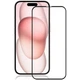 Защитное стекло LUX для Apple Iphone 15 полная проклейка черный - изображение 1