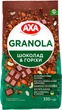 Упаковка гранолы АХА хрустящая с шоколадом и орехами 330 г х 12 шт (4820237692597) - изображение 2