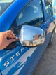2 Накладки на зеркала для Renault Logan 2 2013-2022, хромированные, нержавеющая сталь - изображение 3