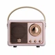 Вінтажна Bluetooth акустика CHOICE HM11 з AUX та роз'ємом microSD - 3 W Pink (HM11P) - изображение 1