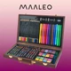 Подарочный художественный набор для рисунка Maaleo в чемодане (81 предмет) - изображение 2