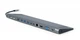 Адаптер Cablexpert A-CM-COMBO9-01, USB Type-C 9-в-1 (USB-хаб + HDMI/VGA/PD/картридер/LAN/3.5-мм аудіо), сірий - зображення 1