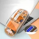 Игровая мышь M133 беспроводная с аккумулятором прозрачная - изображение 7