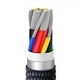 Кабель Baseus Crystal Shine Series Fast Charging Data Cable Type-C to Type-C 100W 20V 5A 1.2м (CAJY000601) Black - изображение 9