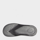 Чоловічі в'єтнамки для пляжу Crocs LiteRide 205182-0DD 43-44 (M10/W12) 28 см Чорний/Сірий (191448209350) - зображення 4