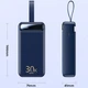 Павербанк Remax Bole Series RPP-522 / 30000мАч / до 22,5 Вт / USB-C+USB-A+microUSB / PD+QC / с фонариком / Темно-синий - изображение 5