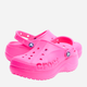 Chodaki damskie na platformie Crocs Baya Platform 208186-6QQ 39-40 (W9) 25 cm Różowe (196265400881) - obraz 2