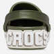 Chodaki męskie Crocs Off Court Logo 209651-309 48-49 (M13) 31 cm Zielone (196265582181) - obraz 4