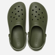 Chodaki męskie Crocs Off Court Logo 209651-309 46-47 (M12) 30 cm Zielone (196265582174) - obraz 5