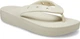 Вьетнамки женские CROCS CLASSIC PLATFORM FLIP W 38 Бежевый 207714 - изображение 3