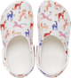 Детские сабо CROCS CLASSIC CHARACTER PRINT CLOG KIDS 33 Белые в принт 209695 - изображение 2
