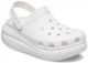 Женские сабо Crocs Classic Crush Clog 207521 37 Белый 207521 - изображение 3