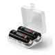 Бокс пластиковый Soshine SBC-015, 2x 26650, прозрачный матовый - изображение 5