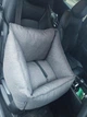 Автокресло сумка-переноска лежак для собак животных автомобильная переноска 50х 45 см полностью съемный чехол Темно-серый - изображение 10