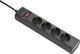 Мережевий фільтр APC UPS Power Strip, IEC C14 to 4 Outlet (CEE 7/3), 230V Black (PZ42I-GR) - зображення 1