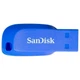 USB флеш накопичувач SanDisk 32GB Cruzer Blade Electric Blue USB 2.0 (SDCZ50C-032G-B35BE) - зображення 1