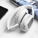 Бездротові Bluetooth навушники HOCO W23 Brilliant sound wireless headphones White - изображение 3
