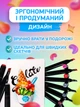 Скетч маркери SmartUs 48 штук у тканинному футлярі Набір маркерів для малювання двосторонні професійні фломастери для художників - зображення 4