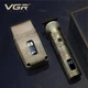 Беспроводной профессиональный набор машинка для стрижки VGR-649, с сменными насадками и портативный шейвер - изображение 5