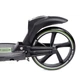 Двухколесный самокат Best Scooter L-22066 складной с ручным тормозом и фарой, зеленый - изображение 2