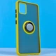 Чохол-накладка з магнітним кільцем-підставкою для Xiaomi Redmi Note 13 (Жовтий) - зображення 1