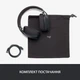 Беспроводная стерео гарнитура Logitech Zone Vibe 100 Wireless Graphite (981-001213) - изображение 2
